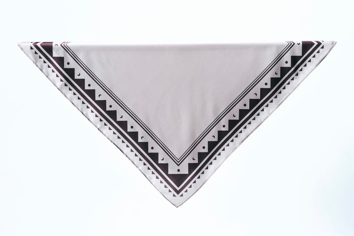 Moon and Mountains Silk Scarf
