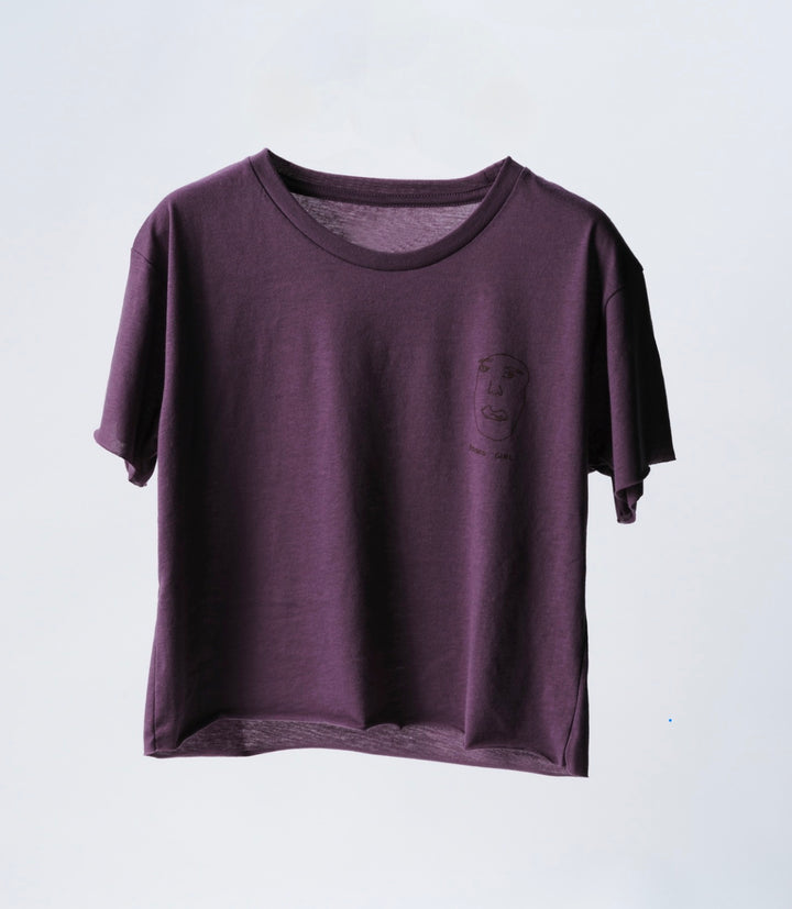 Potato Girl Crop T-Shirt