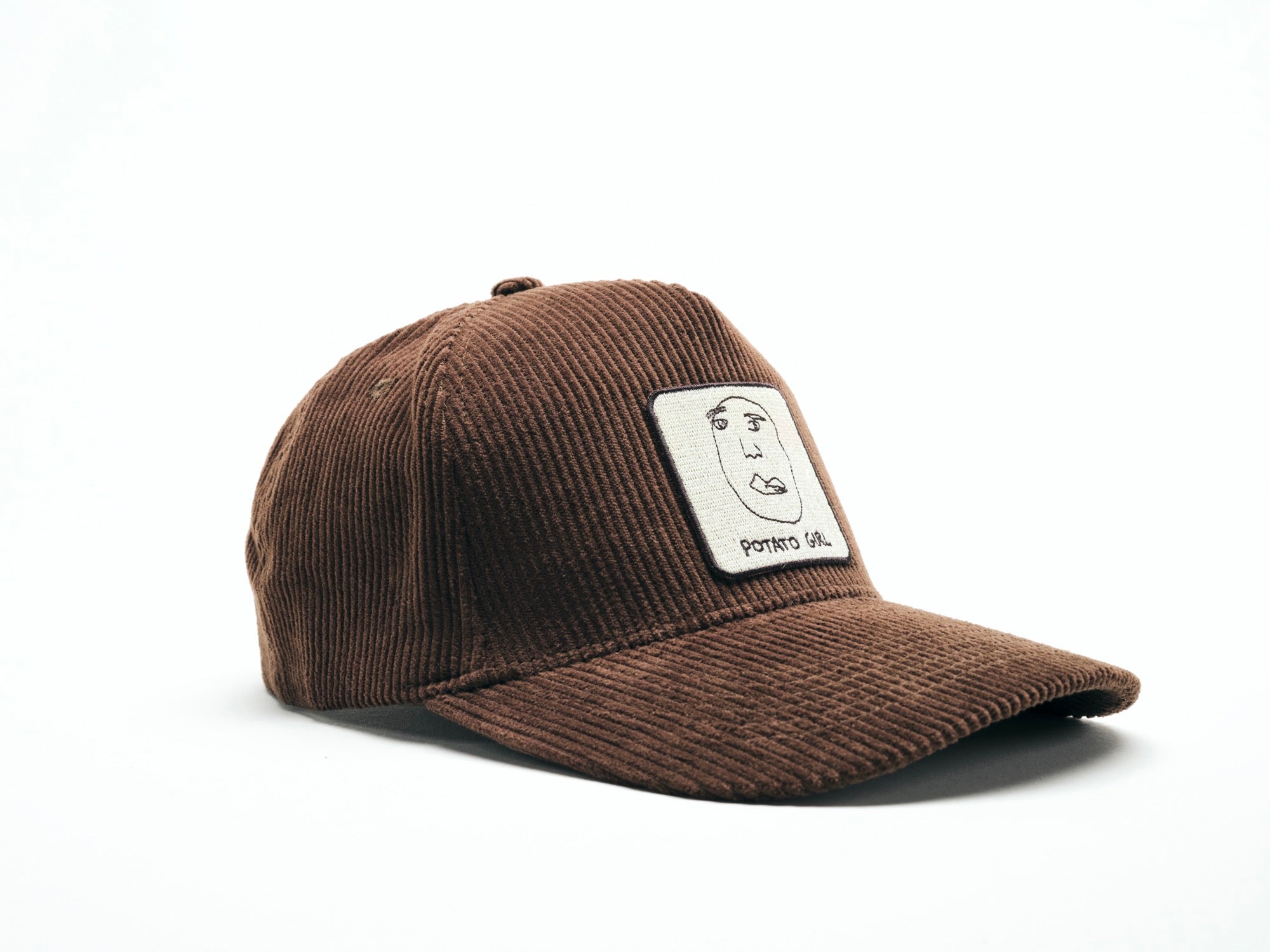 Potato Girl Corduroy Snapback