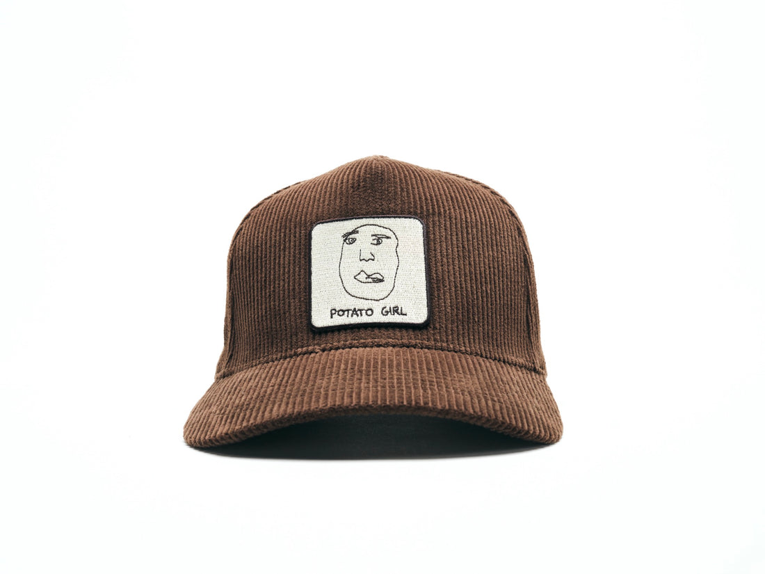 Potato Girl Corduroy Snapback