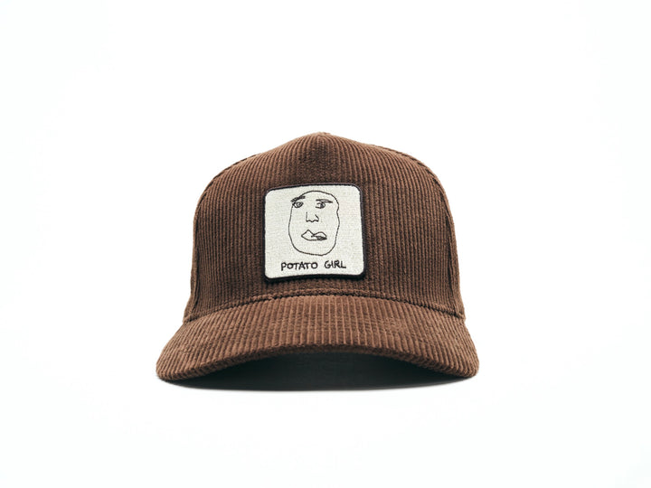 Potato Girl Corduroy Snapback